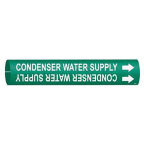 SAD775-"Condenser Water Supply" Pipe Marker