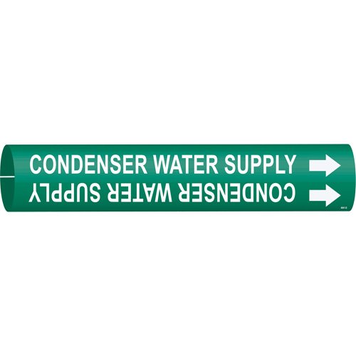 SAD778-"Condenser Water Supply" Pipe Marker