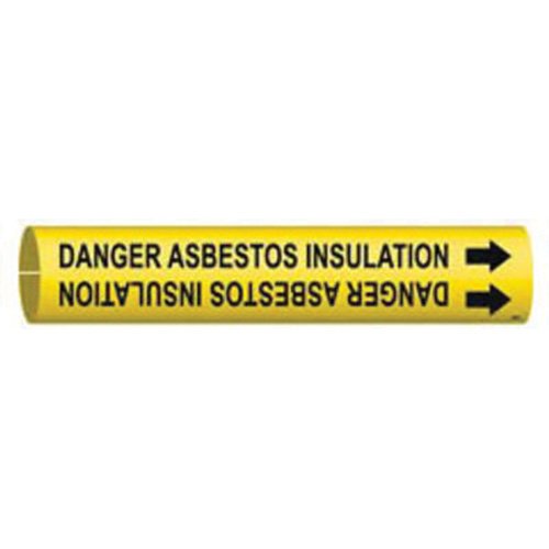 SAD807-"Danger Asbestos Insulation" Pipe Marker