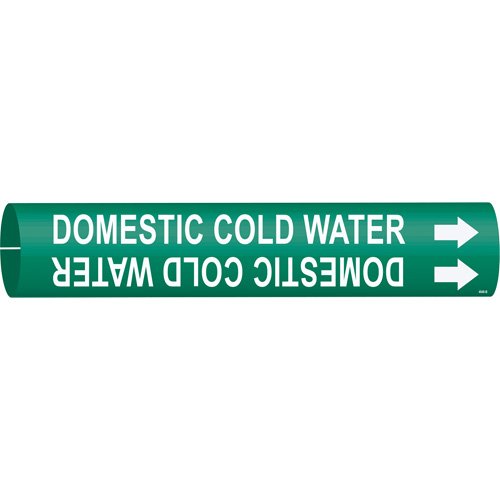SAD831-"Domestic Cold Water" Pipe Marker