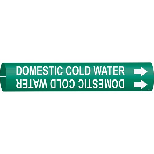 SAD832-"Domestic Cold Water" Pipe Marker
