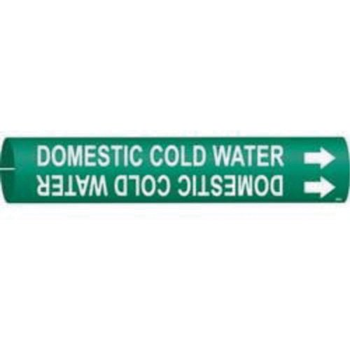 SAD833-"Domestic Cold Water" Pipe Marker