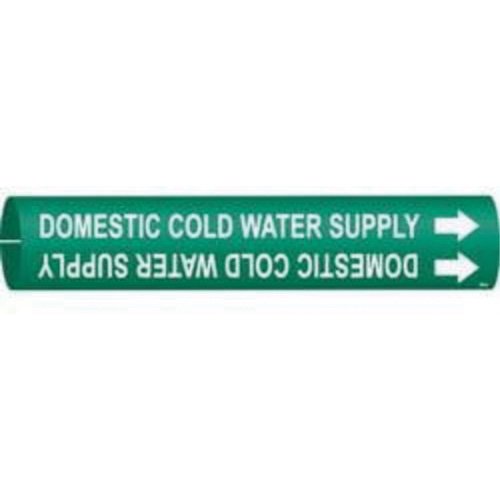 SAD846-"Domestic Cold Water Supply" Pipe Marker