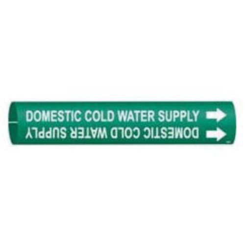 SAD847-"Domestic Cold Water Supply" Pipe Marker