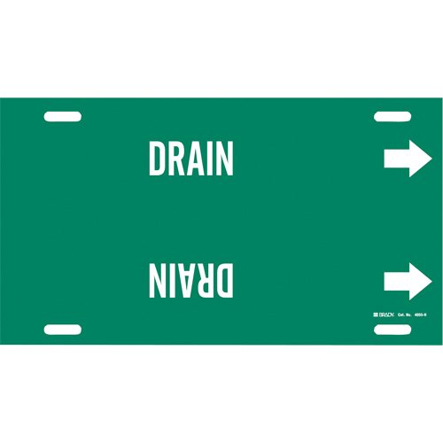 SAD892-"Drain" Pipe Marker