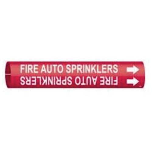 SAD919-"Fire Auto Sprinklers" Pipe Marker