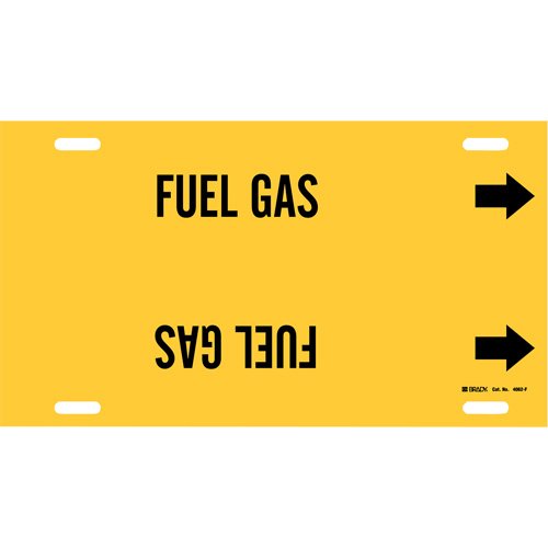 SAD945-"Fuel Gas" Pipe Marker