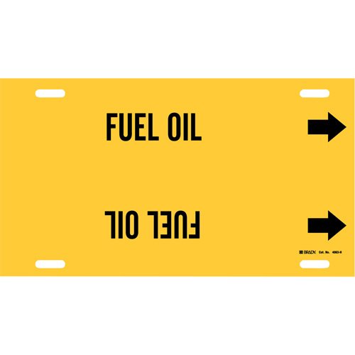 SAD955-"Fuel Oil" Pipe Marker