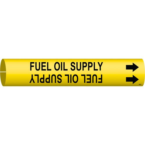 SAD966-"Fuel Oil Supply" Pipe Marker