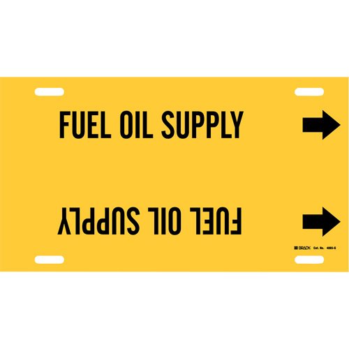 SAD970-"Fuel Oil Supply" Pipe Marker