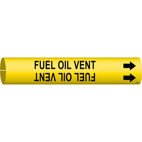 SAD974-"Fuel Oil Vent" Pipe Marker