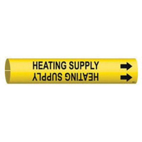 SAE012-"Heating Supply" Pipe Marker
