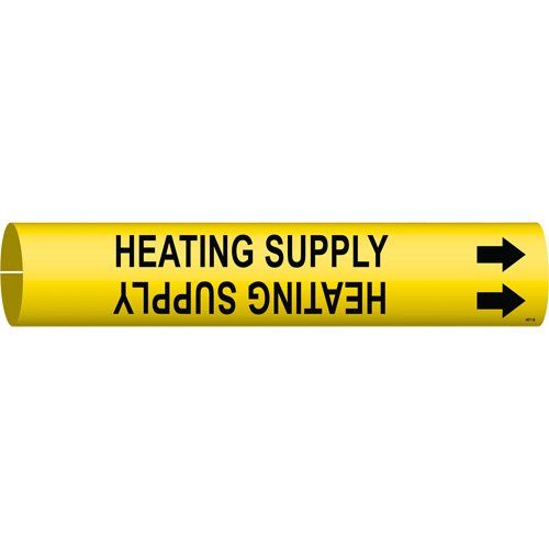 SAE013-"Heating Supply" Pipe Marker