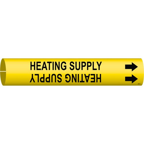 SAE014-"Heating Supply" Pipe Marker