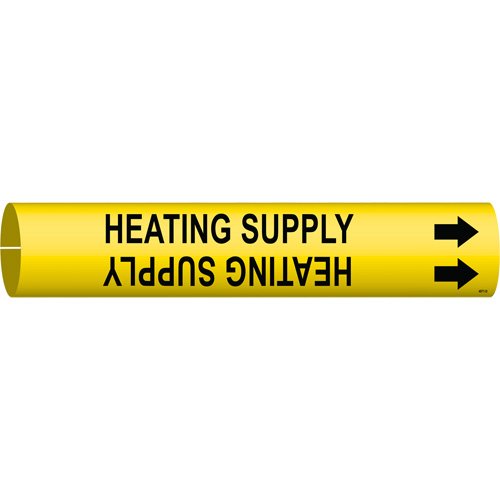 SAE015-"Heating Supply" Pipe Marker