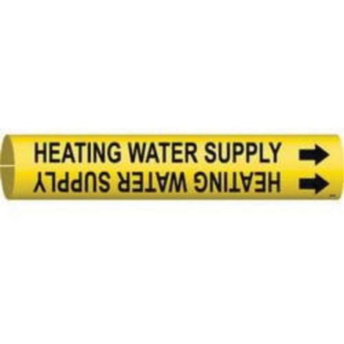 SAE027-"Heating Water Supply" Pipe Marker