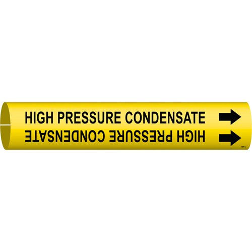 SAE053-"High Pressure Condensate" Pipe Marker