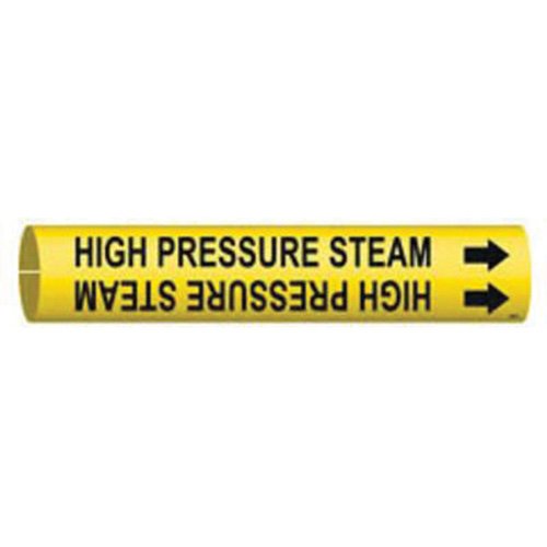 SAE059-"High Pressure Steam" Pipe Marker