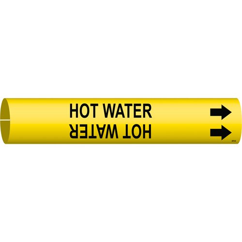 SAE076-"Hot Water" Pipe Marker
