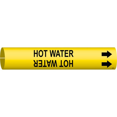SAE078-"Hot Water" Pipe Marker