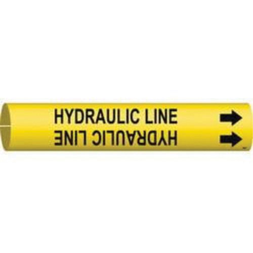 SAE107-"Hydraulic Line" Pipe Marker