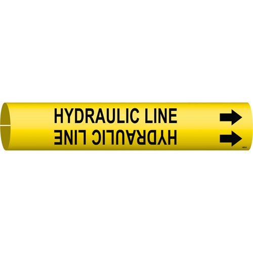 SAE108-"Hydraulic Line" Pipe Marker