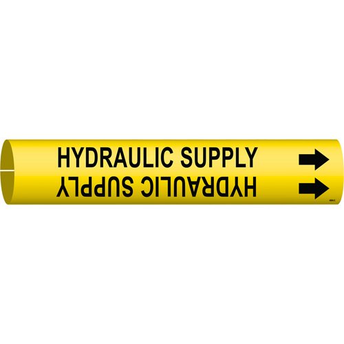 SAE117-"Hydraulic Supply" Pipe Marker