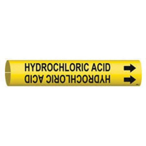 SAE123-"Hydrochloric Acid" Pipe Marker