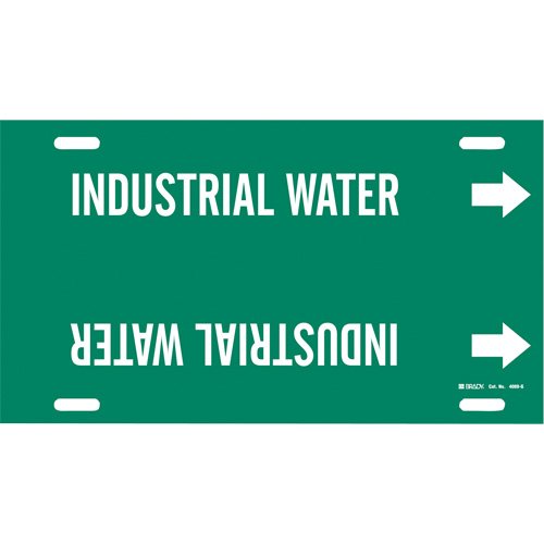 SAE153-"Industrial Water" Pipe Marker