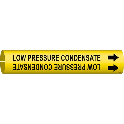 SAE172-"Low Pressure Condensate" Pipe Marker