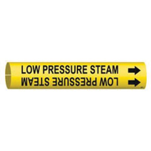 SAE180-"Low Pressure Steam" Pipe Marker
