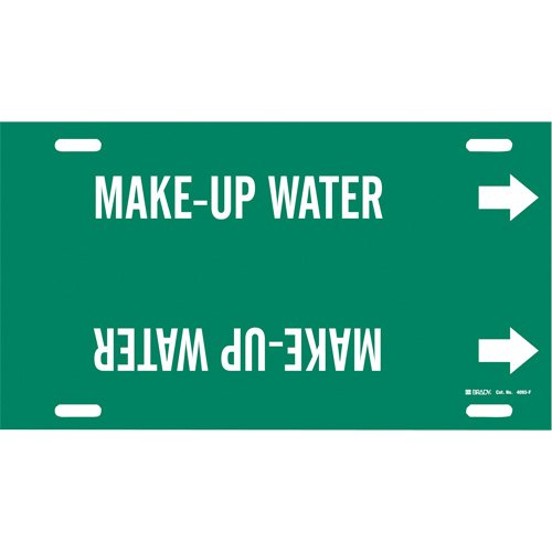 SAE191-"Make-Up Water" Pipe Marker