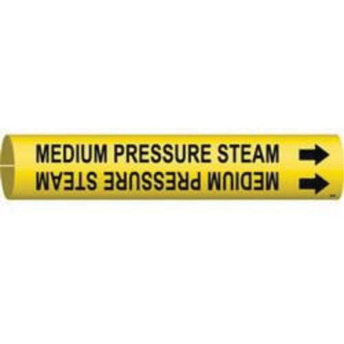 SAE203-"Medium Pressure Steam" Pipe Marker