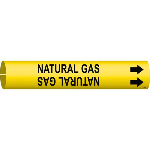 SAE218-"Natural Gas" Pipe Marker