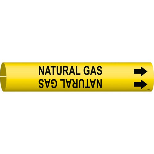 SAE221-"Natural Gas" Pipe Marker