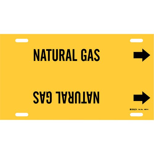 SAE225-"Natural Gas" Pipe Marker