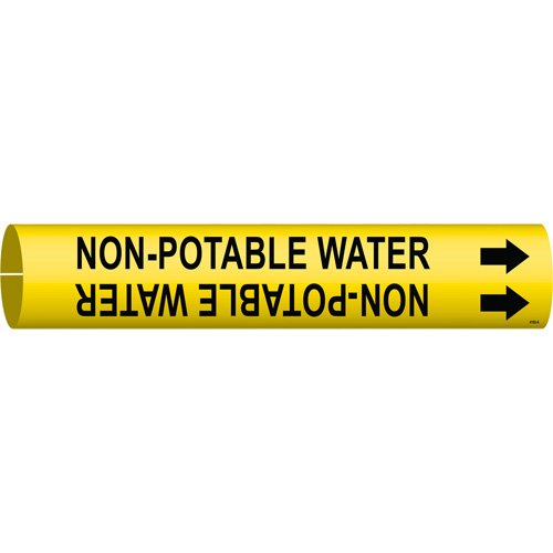 SAE256-"Non-Potable Water" Pipe Marker