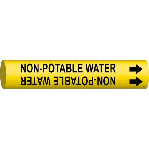 SAE257-"Non-Potable Water" Pipe Marker