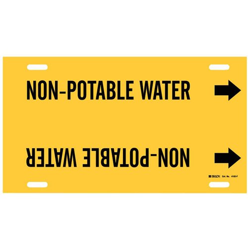 SAE261-"Non-Potable Water" Pipe Marker