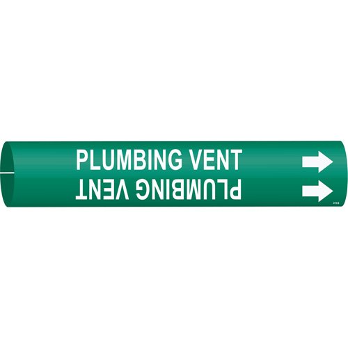 SAE318-"Plumbing Vent" Pipe Marker