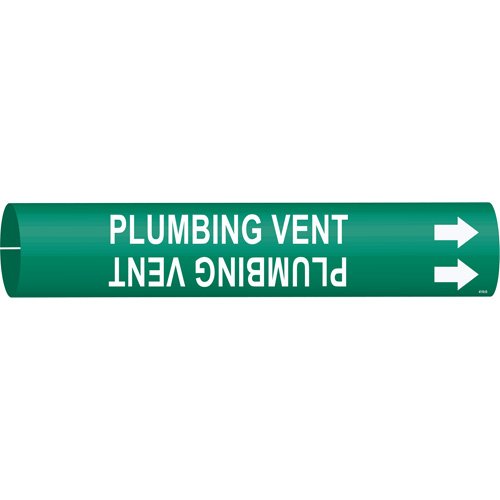 SAE320-"Plumbing Vent" Pipe Marker