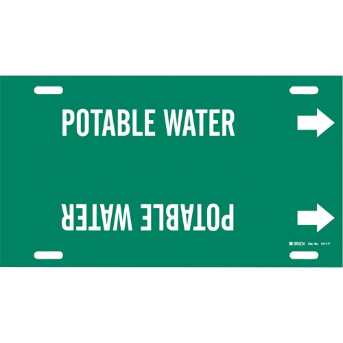 SAE330-"Potable Water" Pipe Marker
