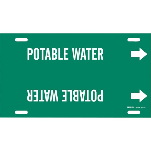 SAE332-"Potable Water" Pipe Marker