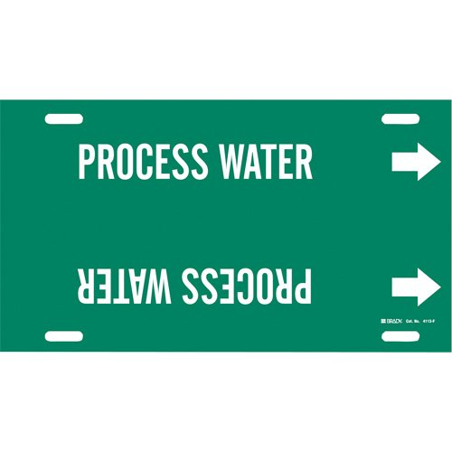 SAE346-"Process Water" Pipe Marker