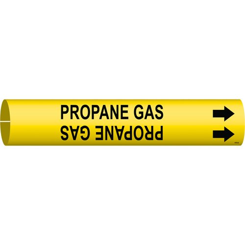 SAE349-"Propane Gas" Pipe Marker