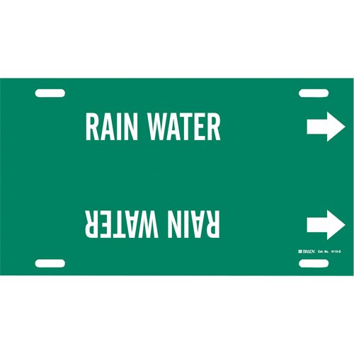 SAE363-"Rain Water" Pipe Marker