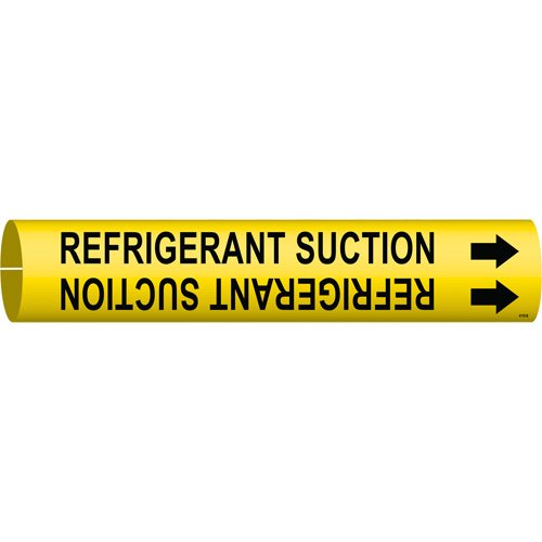 SAE382-"Refrigerant Suction" Pipe Marker
