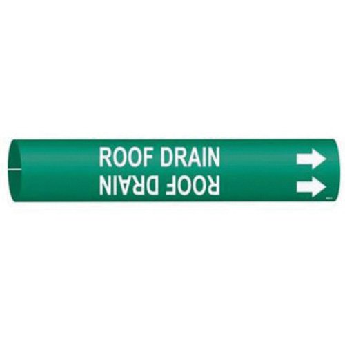 SAE407-"Roof Drain" Pipe Marker