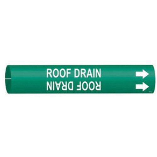 SAE408-"Roof Drain" Pipe Marker