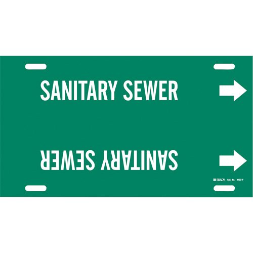 SAE426-"Sanitary Sewer" Pipe Marker